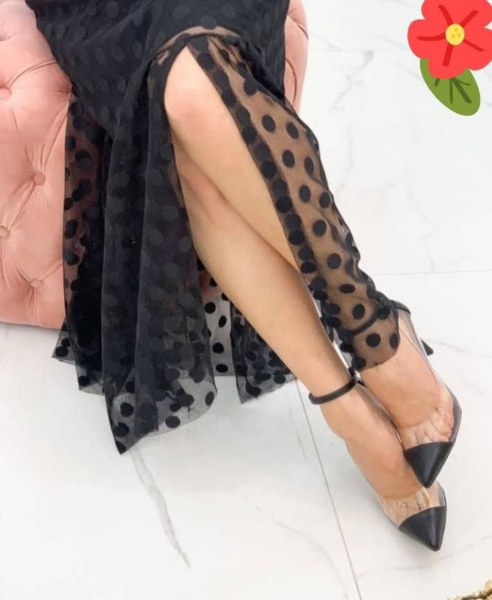 vestido tule