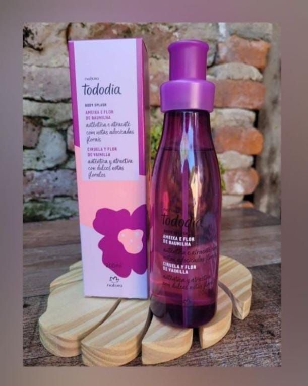 Tododia Ameixa e Flor de Baunilha Body Splash 200ml