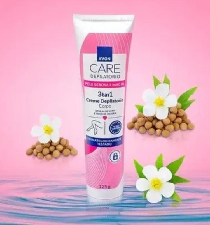 Creme Depilatório Avon Care 125g