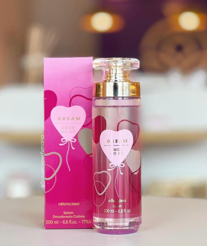 Dream Amor No Ar O Boticário Splash 200 ml