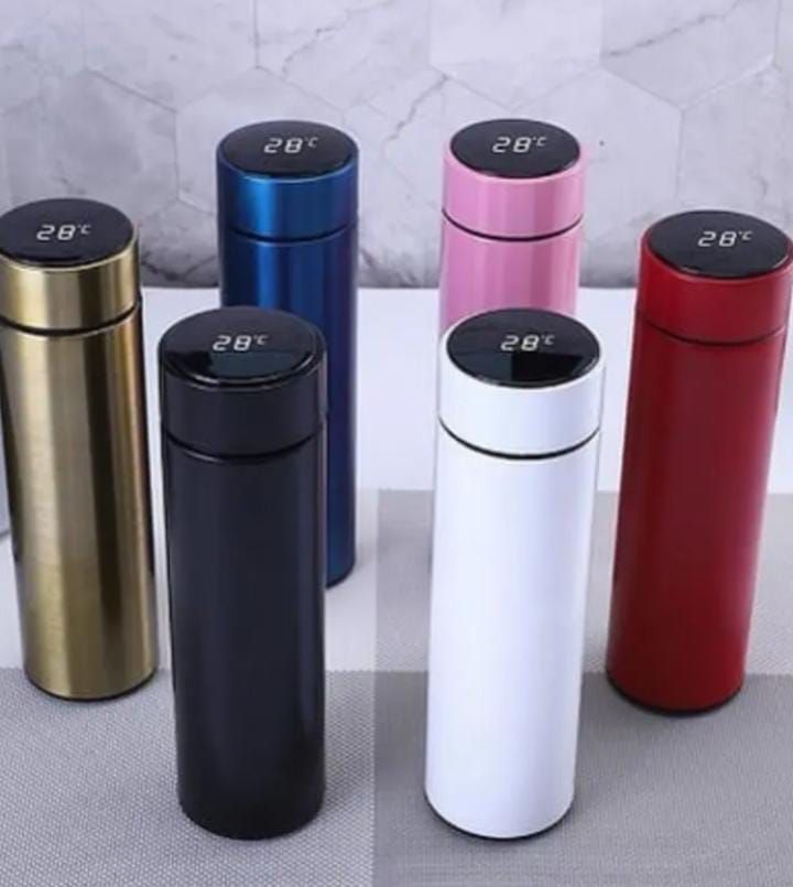 Garrafa Térmica Digital com Visor de Temperatura