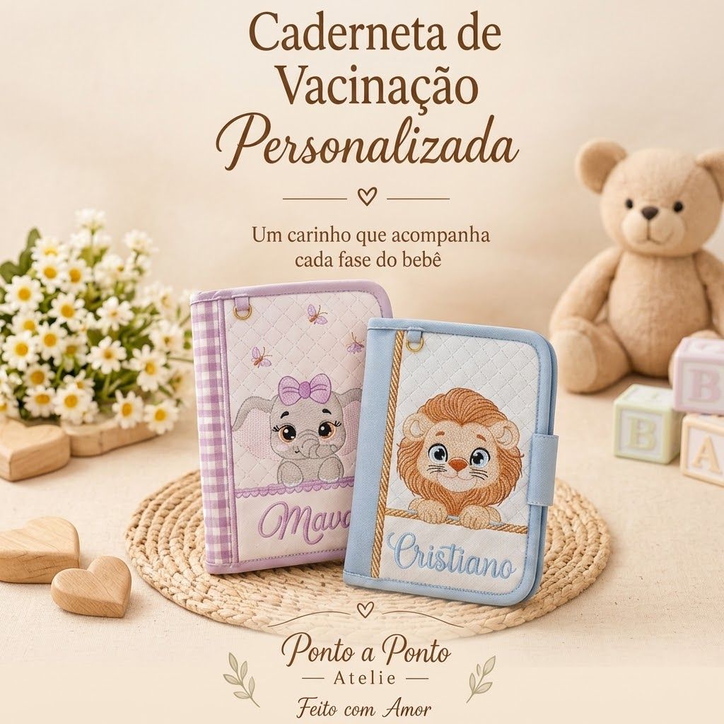 Caderneta personalizada