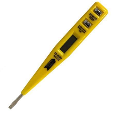 Chave de Fenda Teste de Tensão Digital AC-DC 12-250V