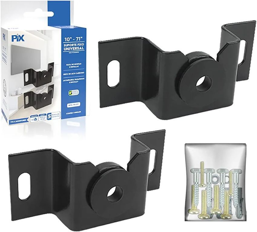 Suporte Fixo Universal Pix 10 a 71 Polegadas