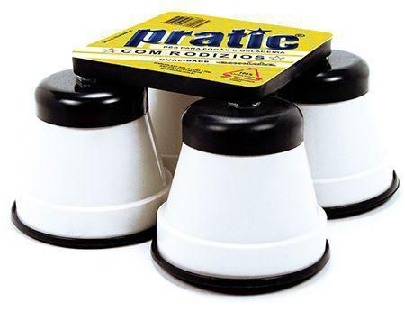 Pratic Pé para Fogão e Geladeira com Rodízios