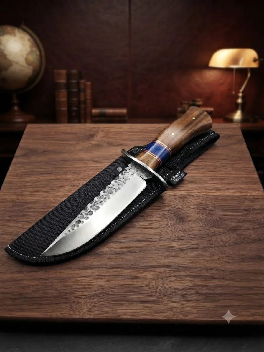 Faca para Churrasco Braswei 31,3cm com bainha