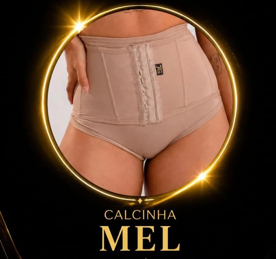 Calcinha Modeladora com quatro barbatanas