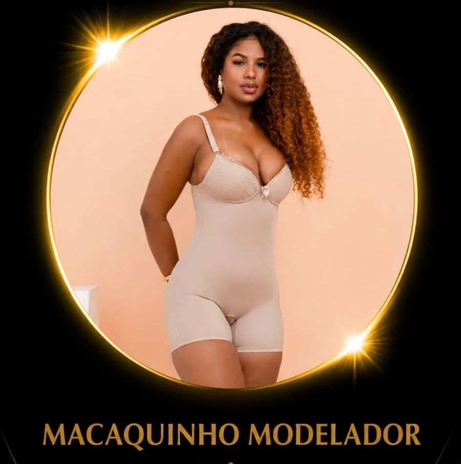 Macaquinho Modelador Bege
