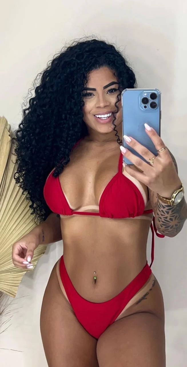 Biquíni Vermelho Cortininha Tam: M