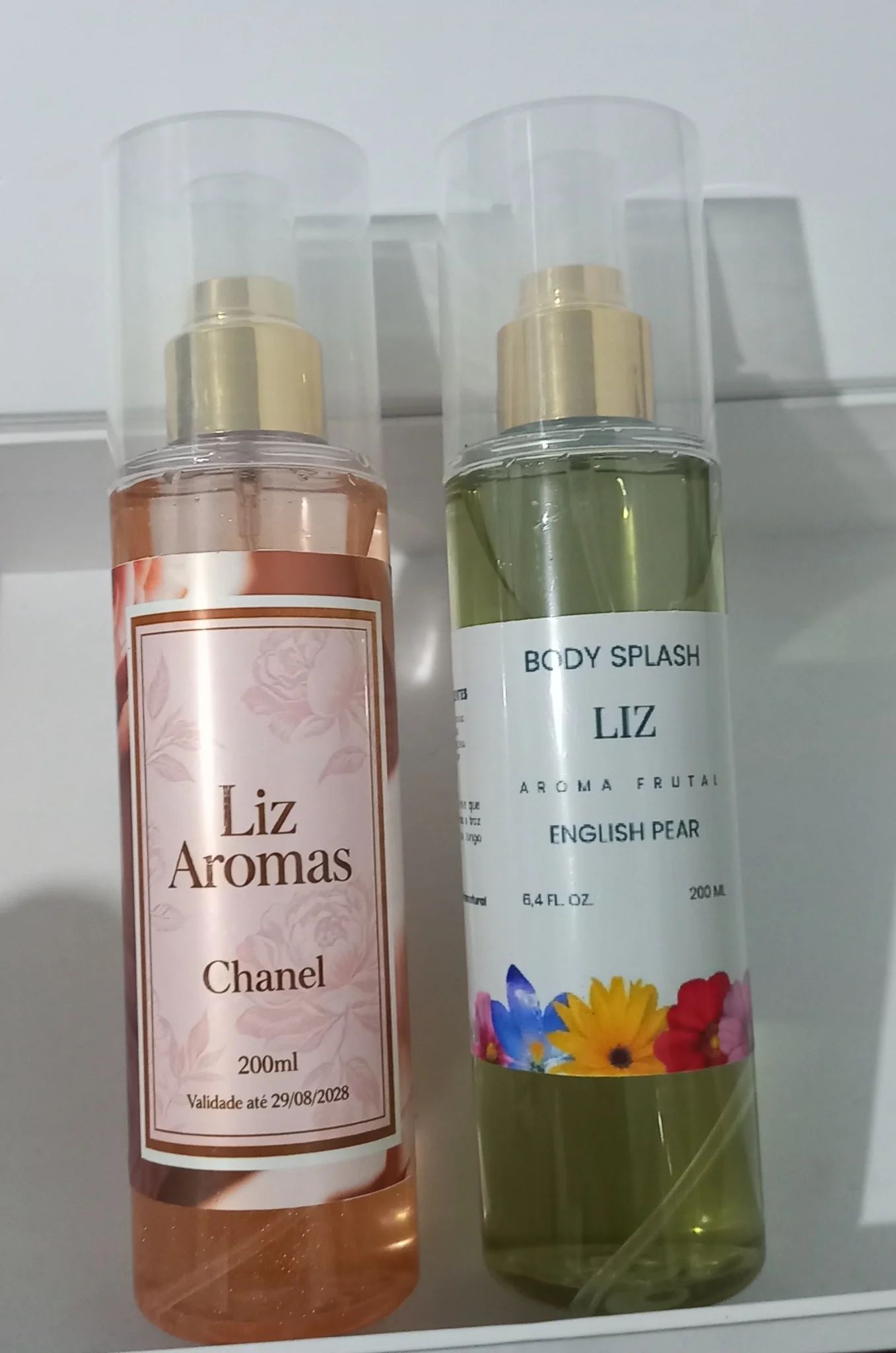 Body Splash várias fragrâncias  200ml