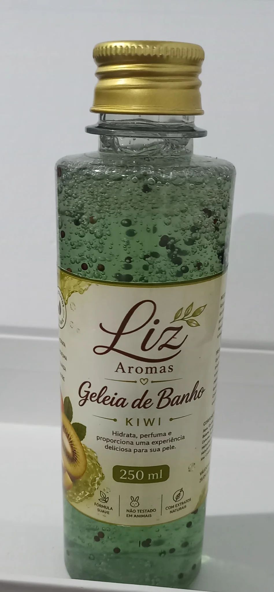 Geleia de Banho Liz Aromas Kiwi 250ml