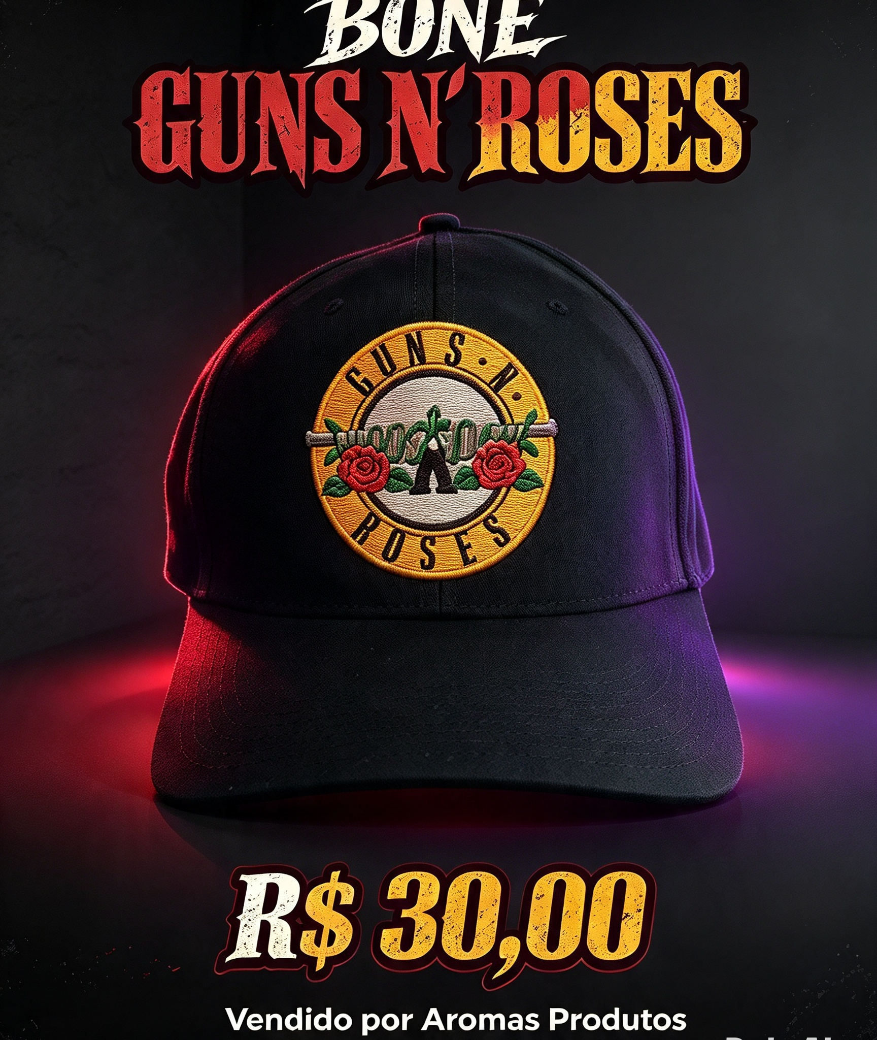 Boné Guns N' Roses