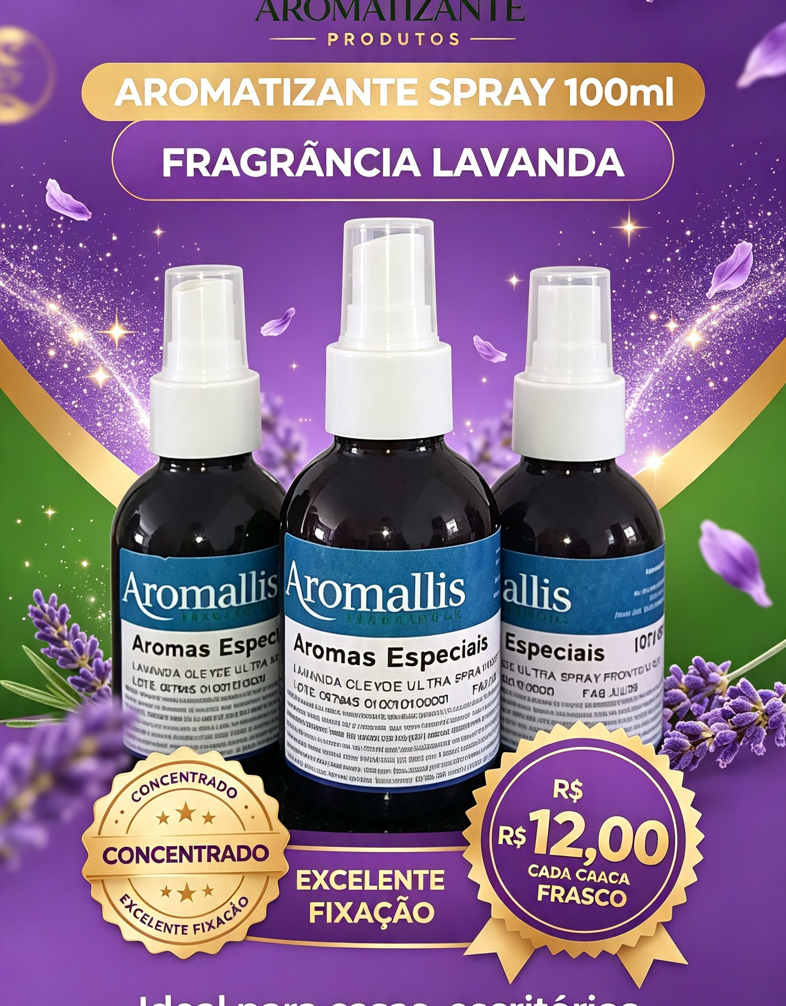 Aromatizante spray lavanda 100ml