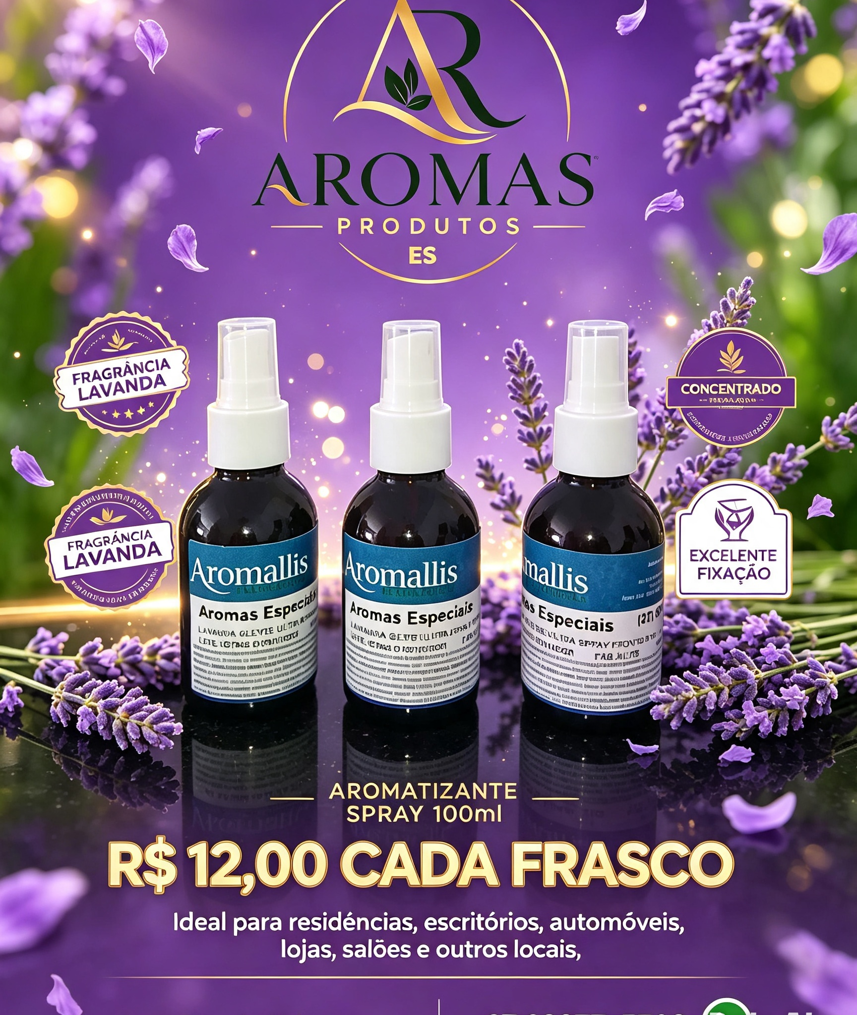 Aromatizante spray lavanda 100ml
