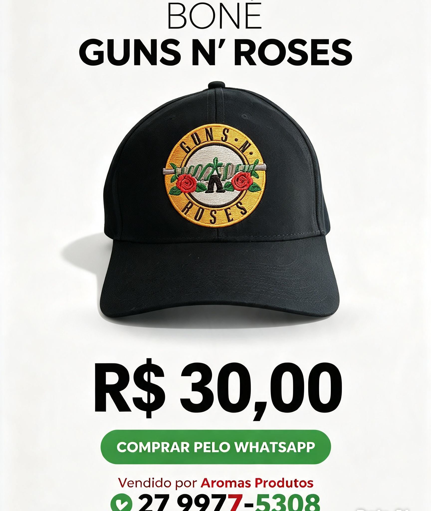 Boné Guns N' Roses