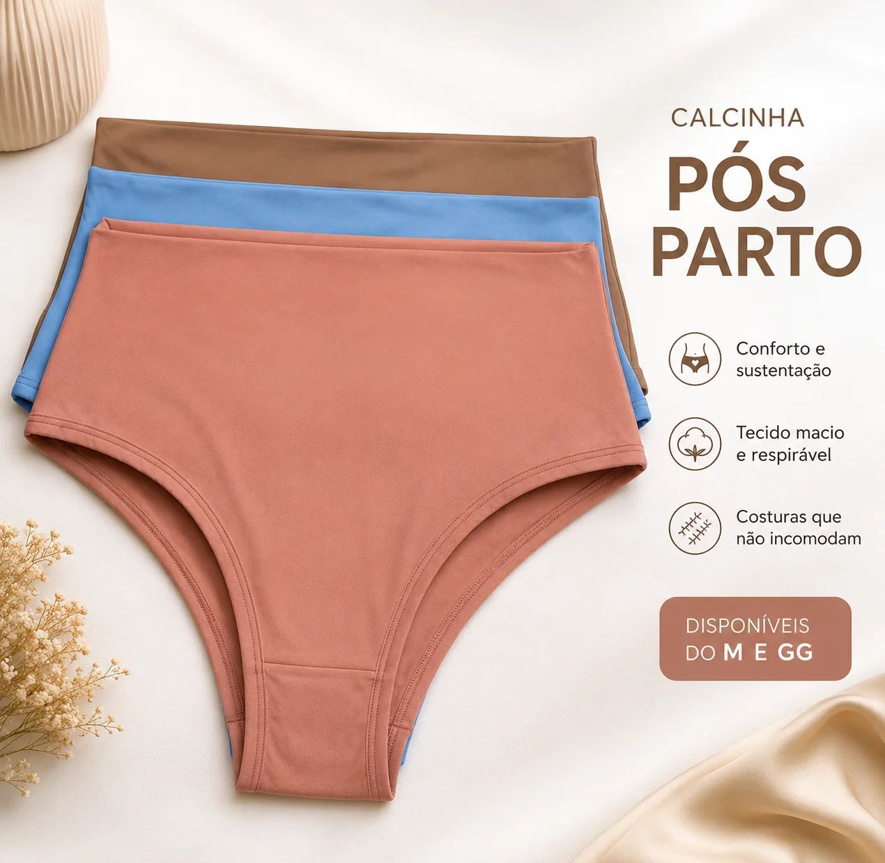 Calcinha Pós-Parto